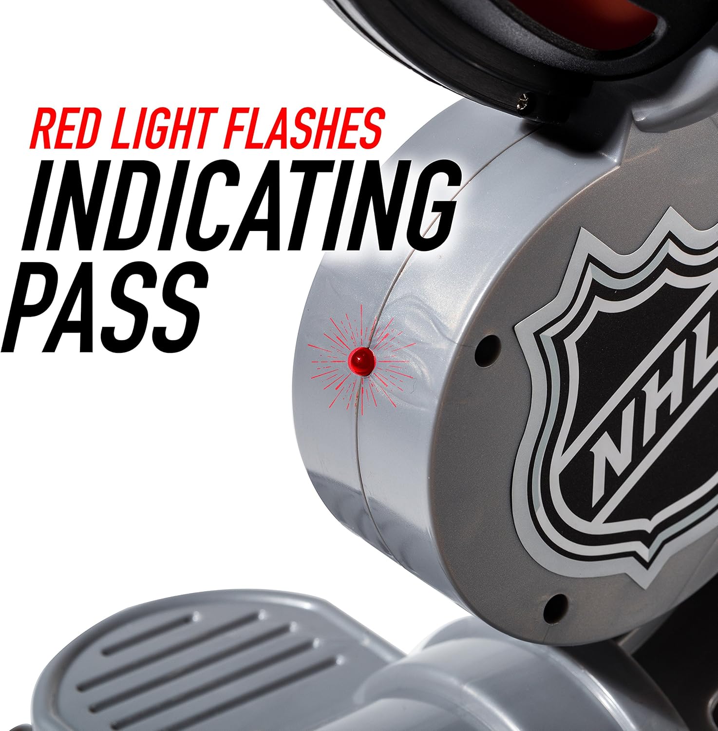 Franklin Sports Automatic One-Timer Hockey Passer - NHL Approved - Includes Four Street Hockey Balls: Sports & Outdoors