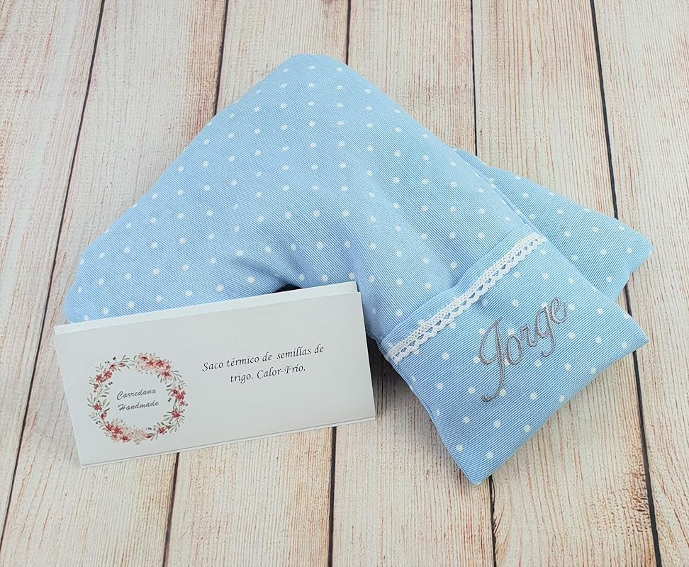 Saco térmico cervical de semillas de trigo 45 x 28 cm. Personaliza ...