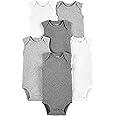 Simple Joys by Carter's Unisex Babies' Short-Sleeve Bodysuit
