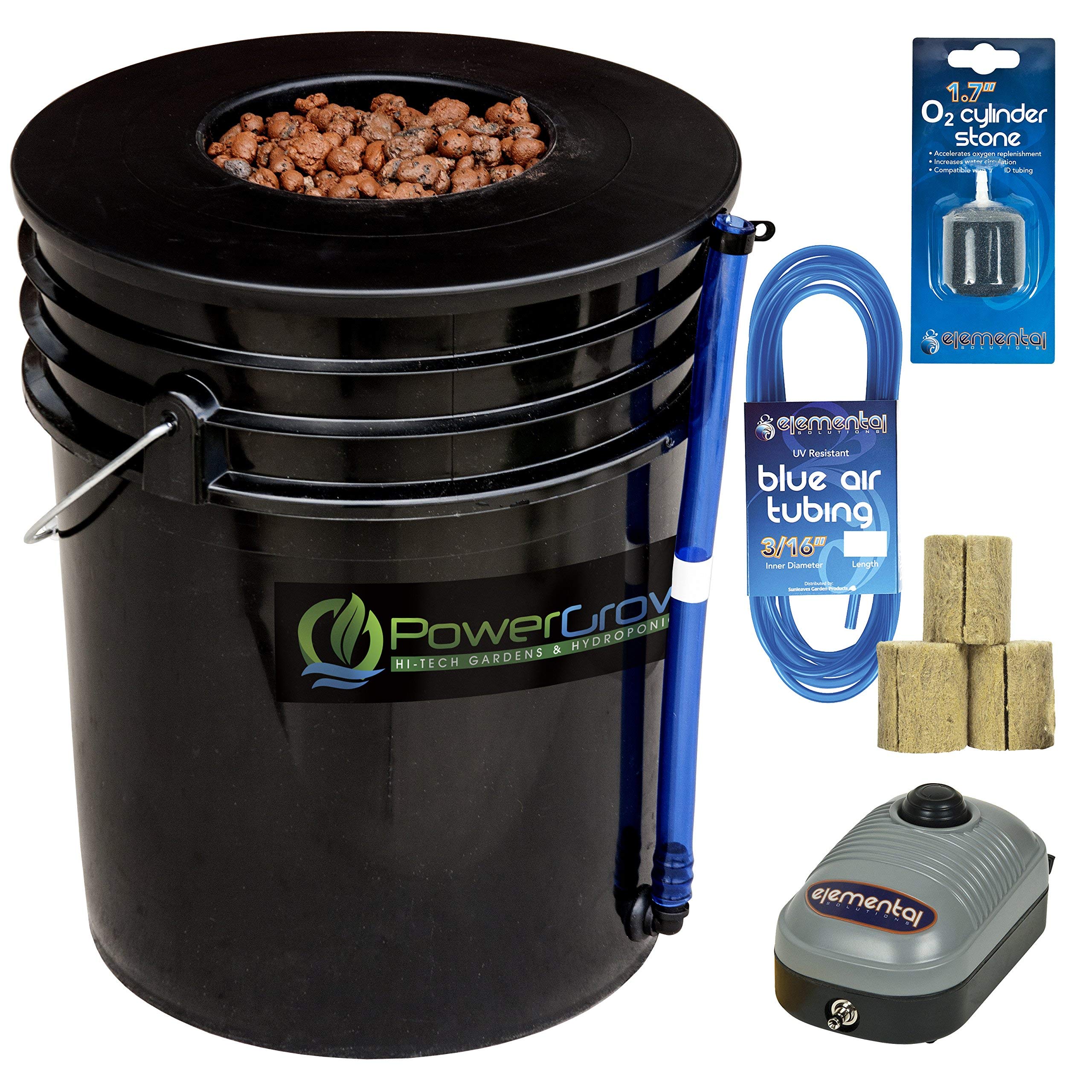 Deep Water Culture (DWC) Hydroponic Bucket Kit 5 Gallon, 6 inch Buy