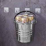 JS Self Adhesive Hooks Stainless Steel 4 Pack - No Drill Towel Robe Coat Holder view 6