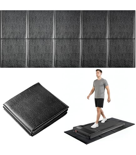Treadmill Mat, Heavy Duty Exercise Equipment Mat For Under Treadmill, Anto Fatigue Floor Mat, Indestructible Non-Slip Floor Thick Workout Gym Mat, Noise Reduction, Anto Vibration - View #12