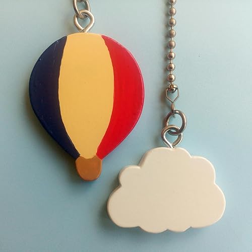 Amazon Com Hot Air Balloon And Cloud Ceiling Fan Pull Handmade
