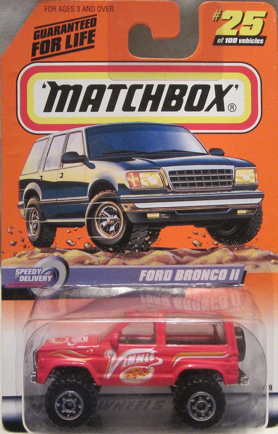 ford bronco matchbox car