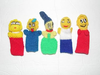 wool finger puppets