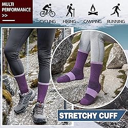 Anlisim Merino Wool Socks for Women Hiking Thermal