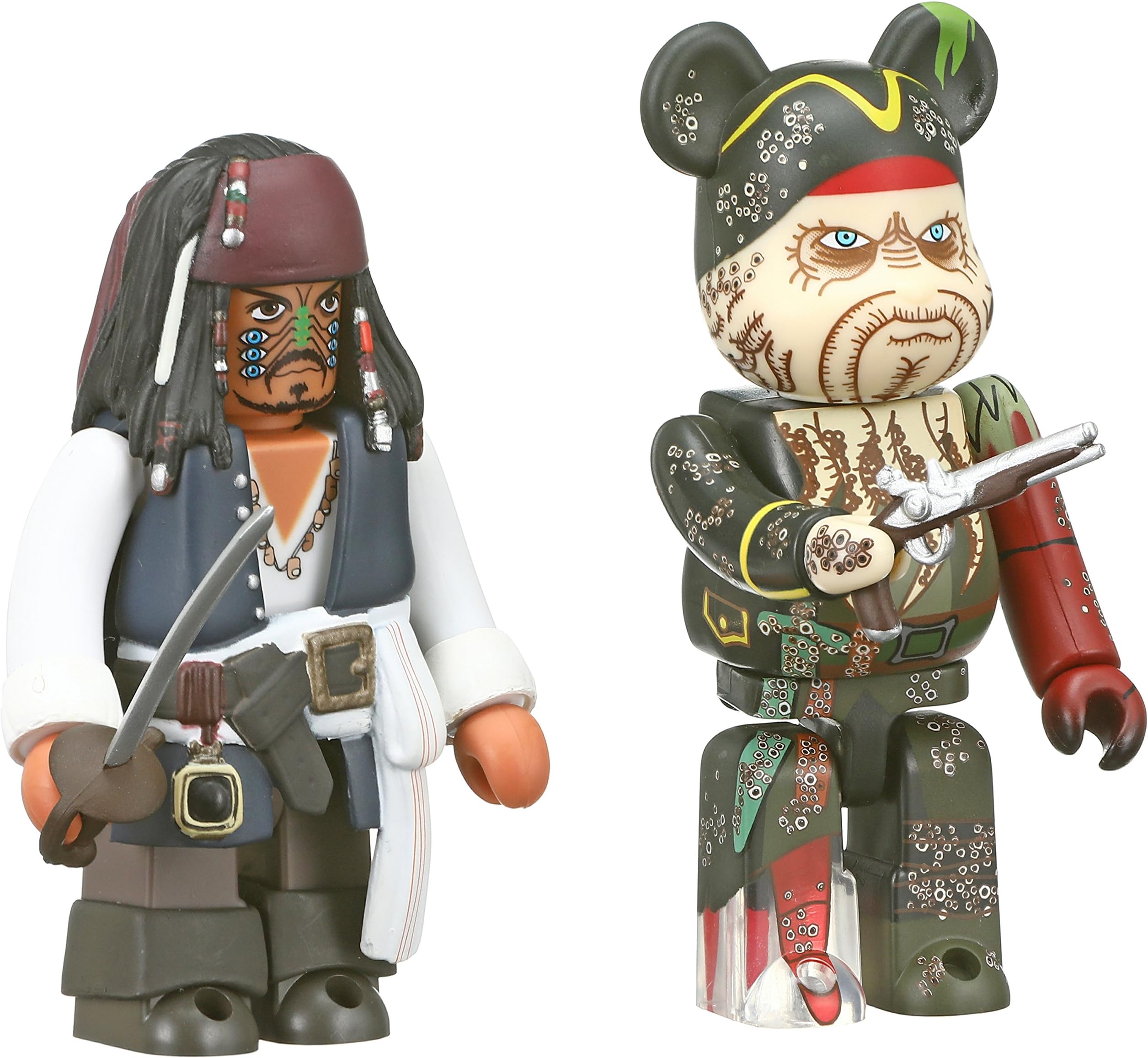 Disney Pirates of the caribbean Jack sparrow & Daby Jones from Dead Man's Chest
