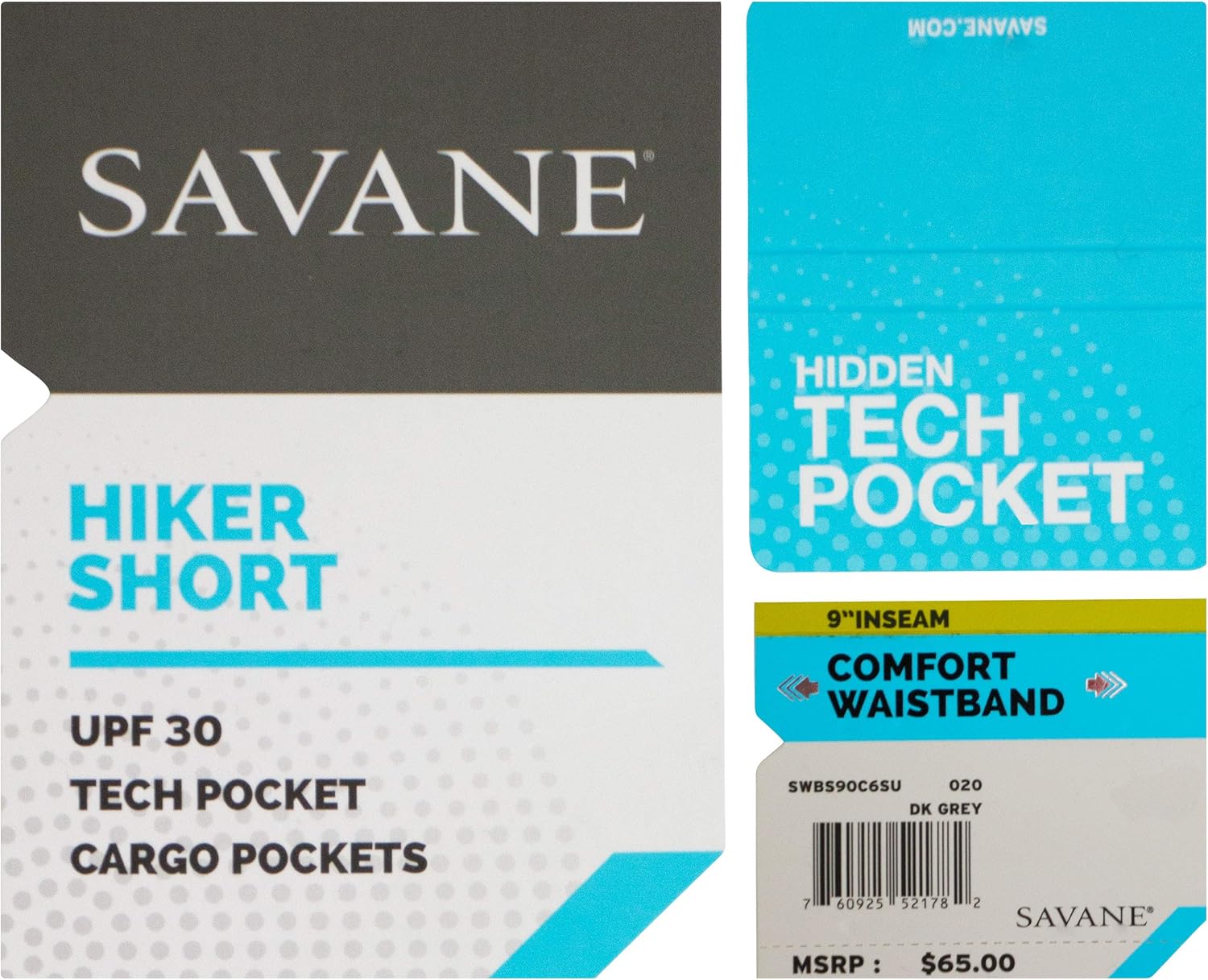 savane shorts expandable waist