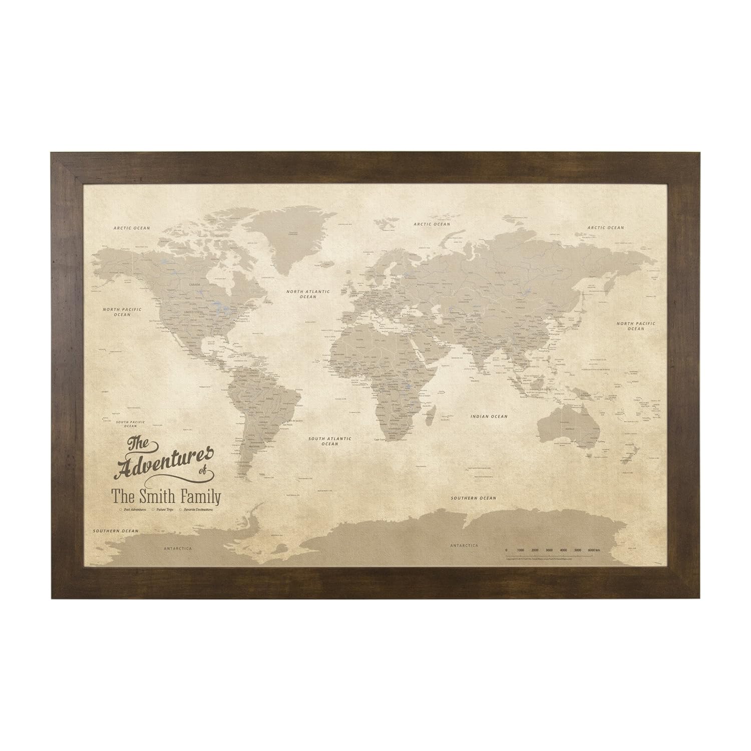 The 6 Best World Map Texture Rustic Wall Decor Home Interior