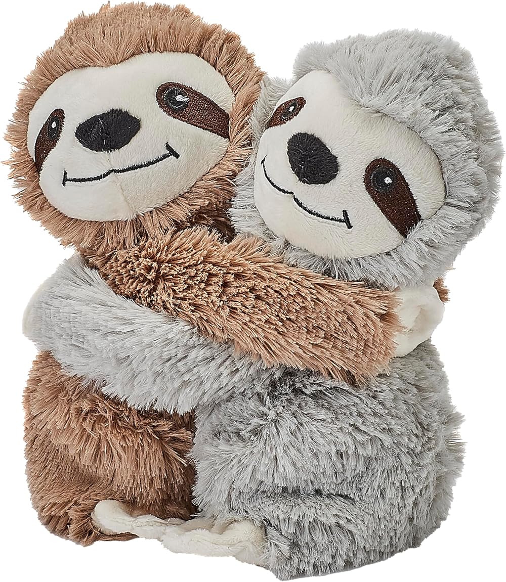 Warmies Warm Hugs Sloth Heat Pad Microwavable Plush Lavender Scented