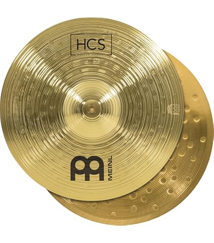 Amazon.com: Meinl 14” Hihat (Hi Hat) Cymbal Pair – HCS Traditional