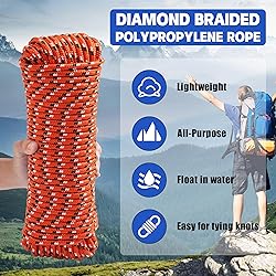 SDLTHR 3/8 Inch 100 ft Diamond Braided