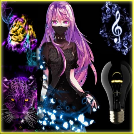 Amazon Com Anime Black And Neon Wallpapers Backgrounds Appstore