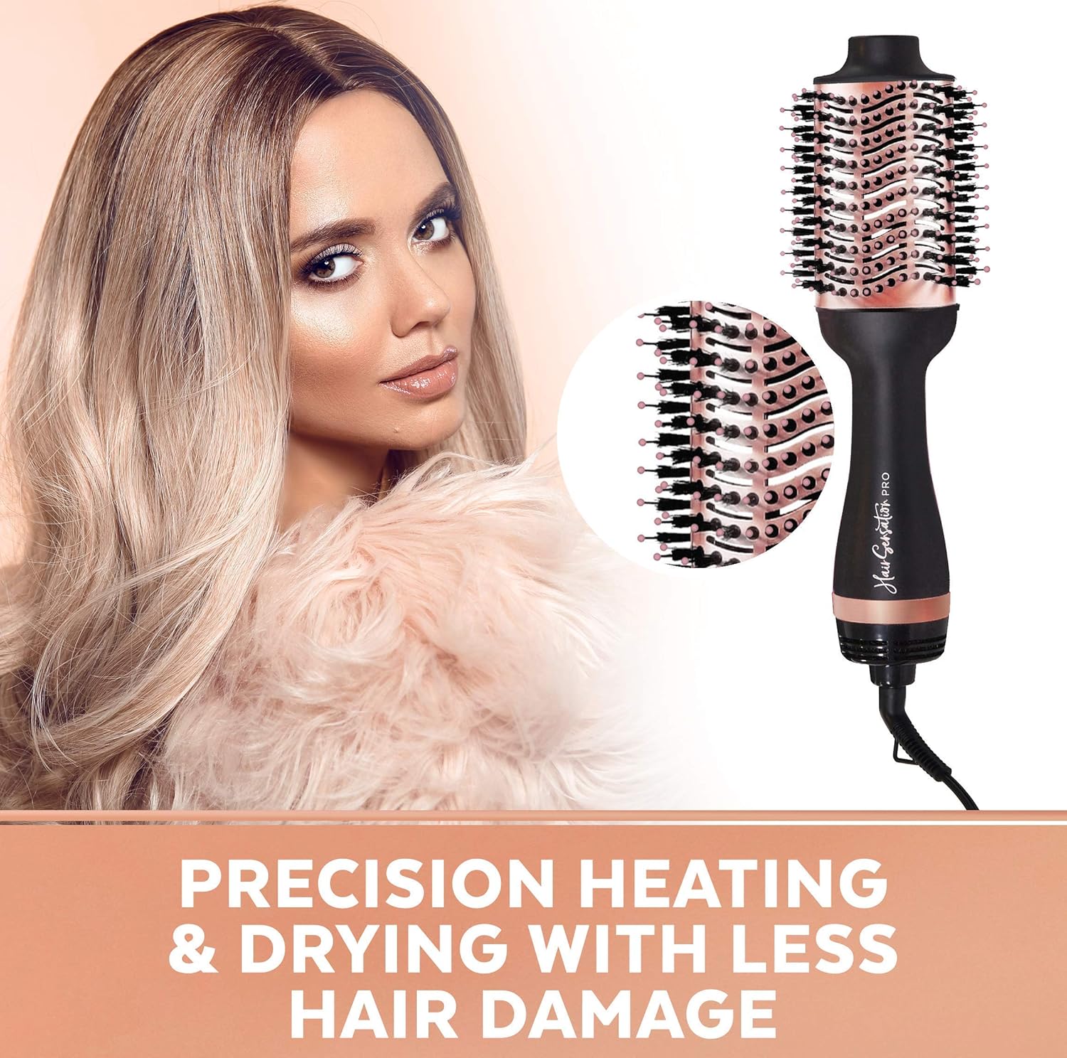hair sensation pro hair dryer brush