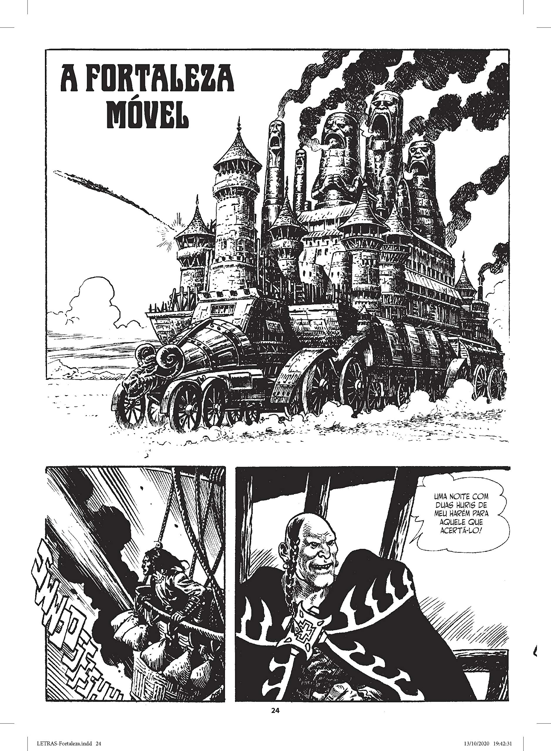 Livro 'A Fortaleza Móvel e O Mundo Subterrâneo' por Ricardo Barreiro