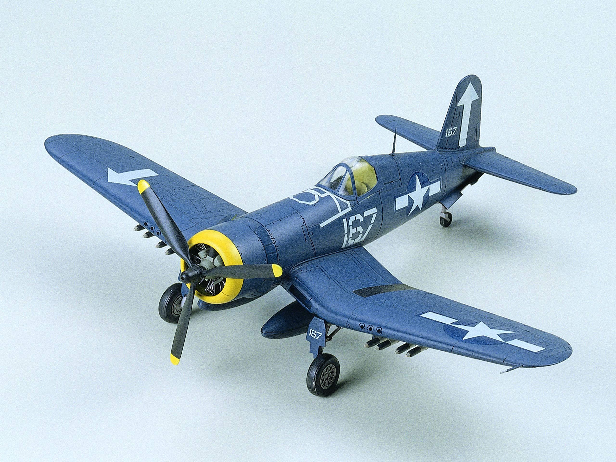 Tamiya 300060752 Aviation 1: 72 – Vought F4U 1D Corsair –, blue