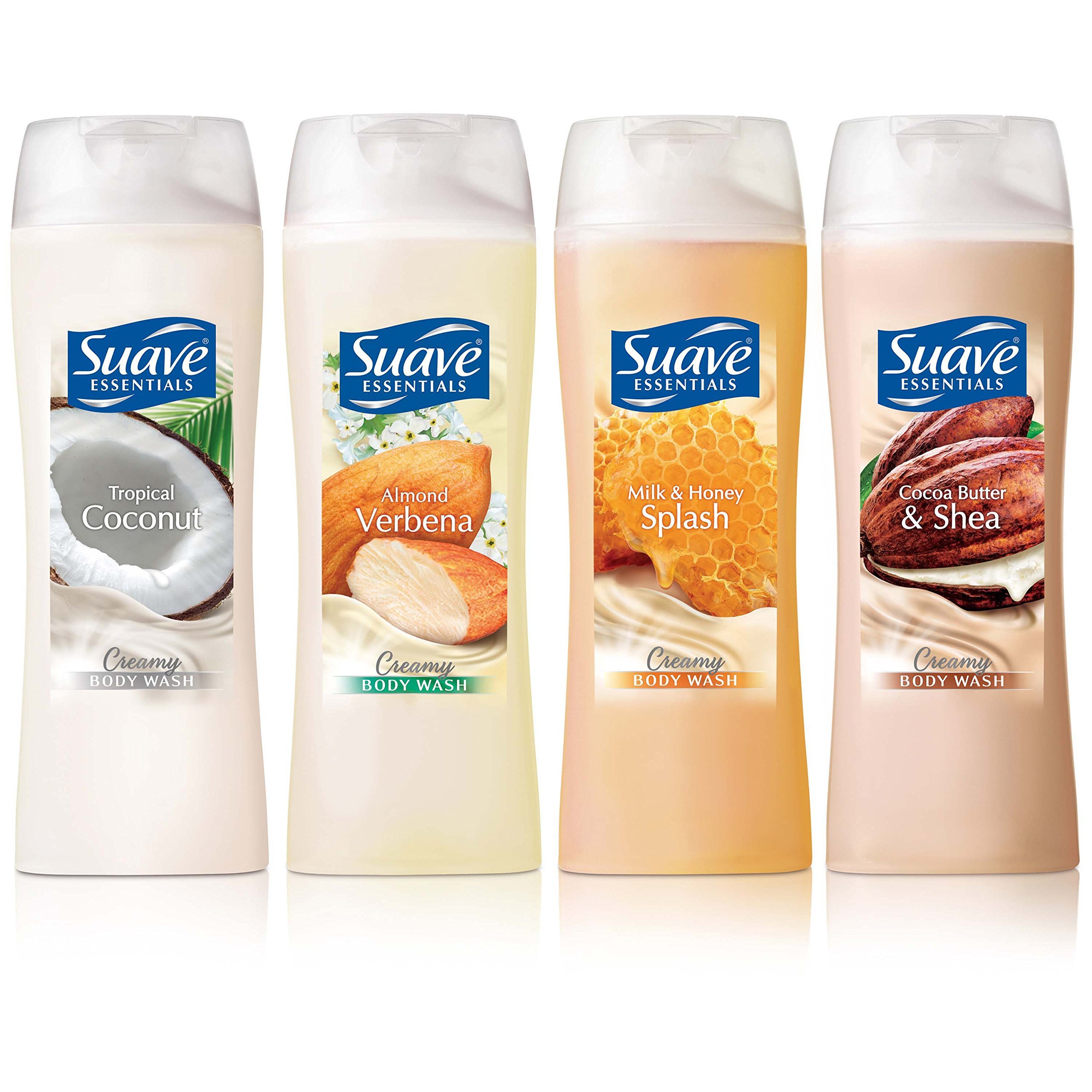 Mua Suave Essentials Body Wash, Creamy Cocoa Butter and Shea, 15 Fl Oz