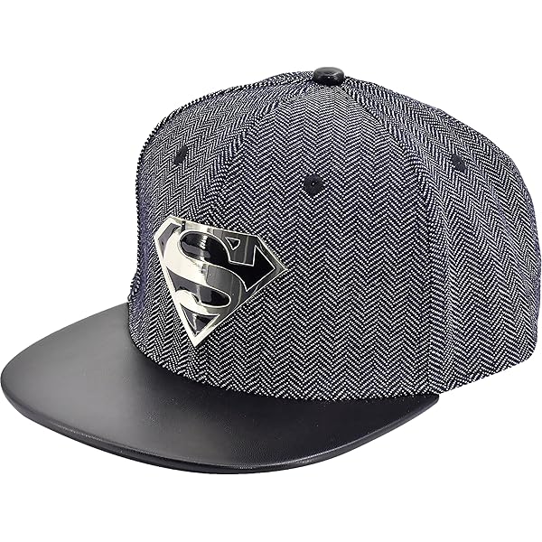 Casquette Superman Homme – Snapback Ajustable Bleu/rouge – DC Comics – Très Bon état