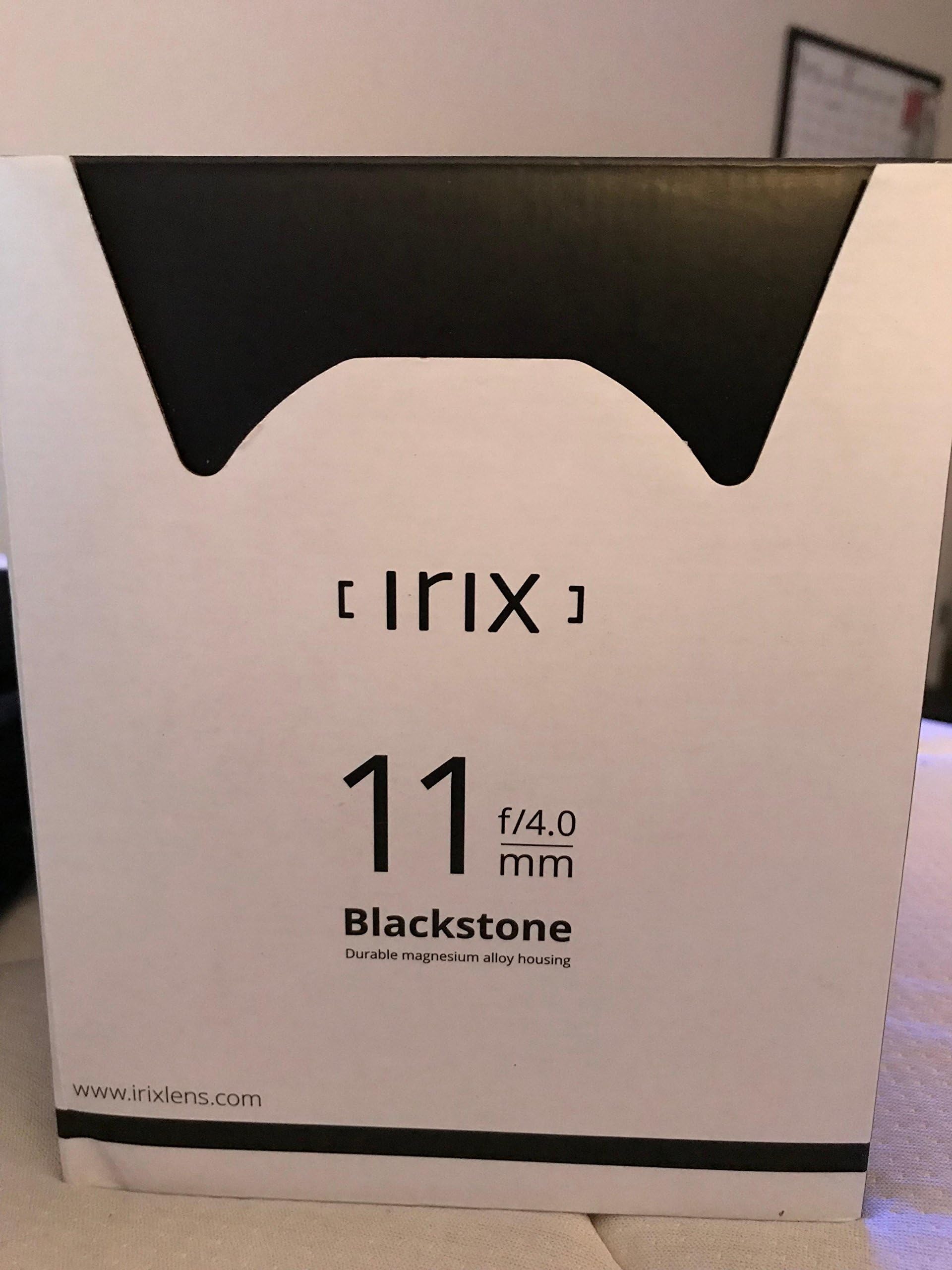 Irix 11mm f/4.0 Blackstone Lens for Nikon DSLR Cameras - Manual Focus Bundle with Flex Lens Shade, LensAlign MkII Focus Calibration System, Peak Lens Changing Kit Adapter, and More