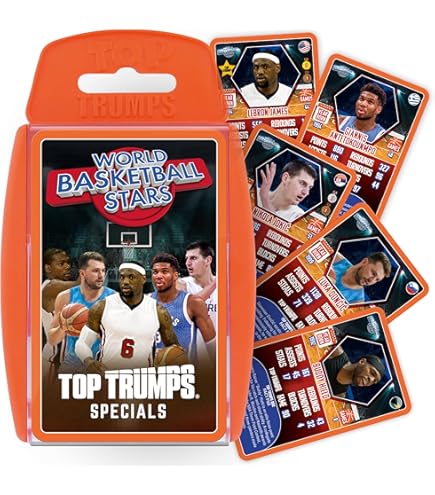Amazon.com: Top Trumps World Football Stars Specials Card Game
