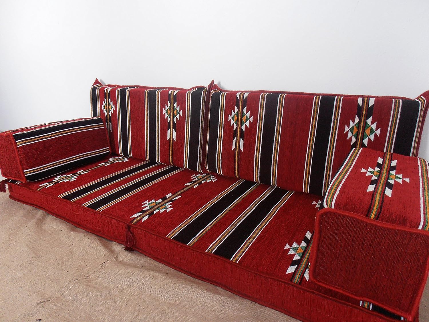 muebles, asientos orientales, asientos en el piso árabe, sofá árabe