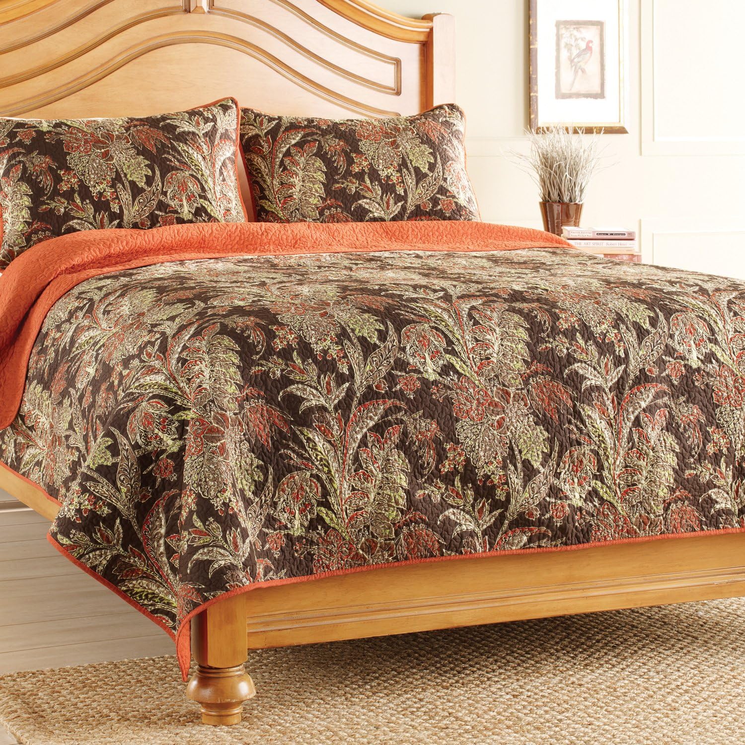 Tommy Bahama Tiki Bay Quilt Set, Full/Queen Home & Kitchen