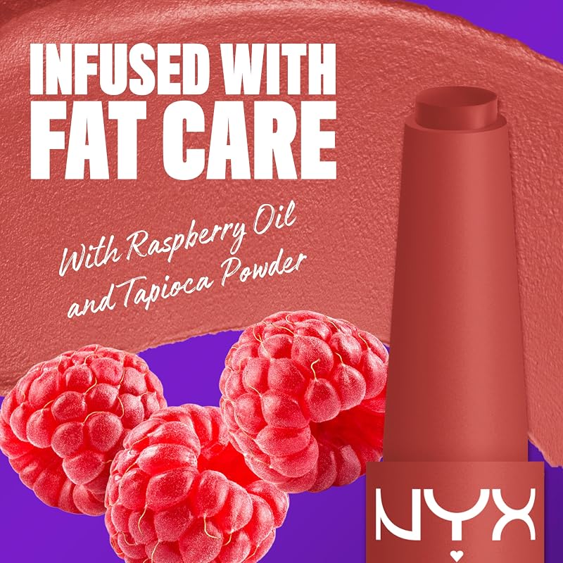 Fat Matte Lip Balm, 09 Mauve Cloud, 2g