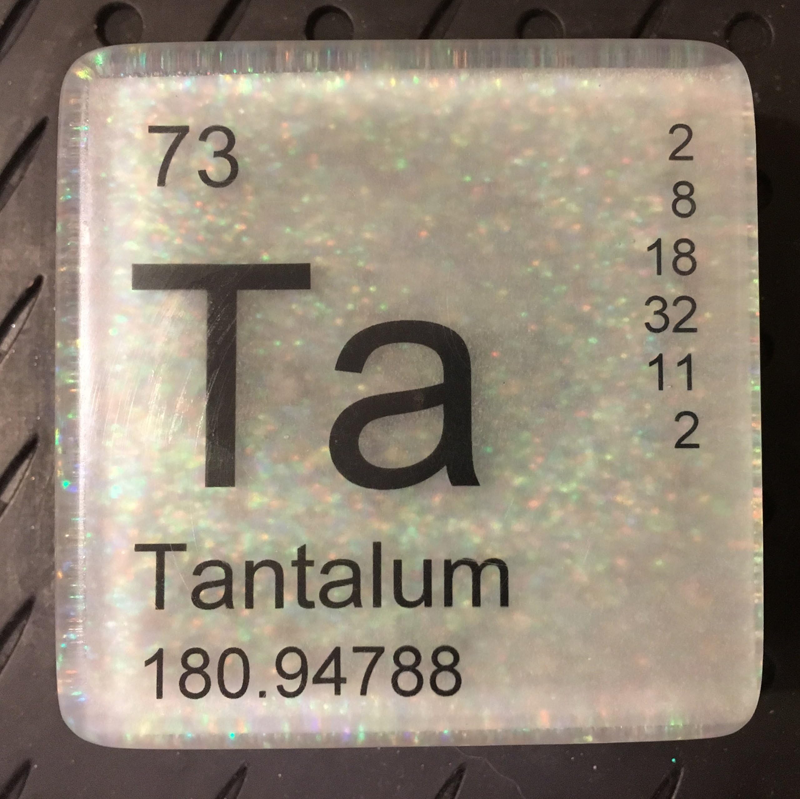 It's Elementary Periodic Table Soap (Tantalum)