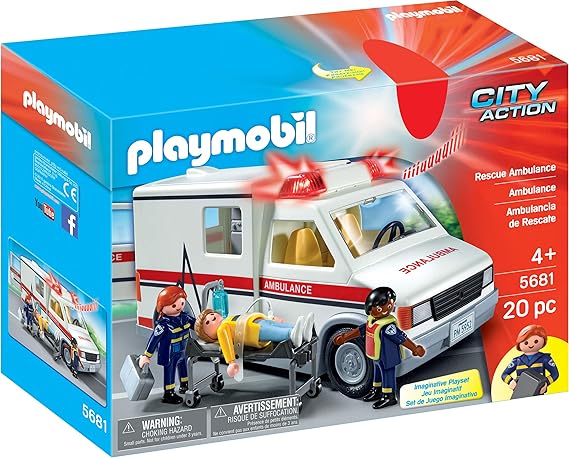 playmobil hospital ambulance