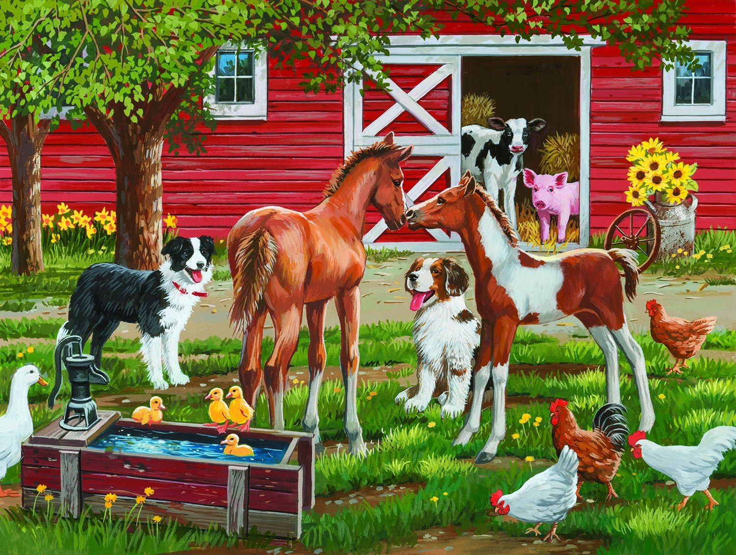 Welcome The New Pony 300 Piece Jigsaw by SunsOut
