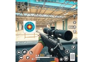Shooting Range Target Practice Game - Score Points and Win Stars