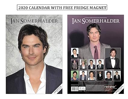 Ian Somerhalder Calendario 2020 With Ian Somerhalder Imán para ...