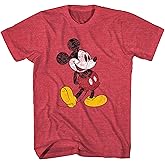 Disney Mickey Mouse Classic Distressed Standing Boys Youth T-Shirt