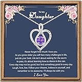 JoycuFF Daughter Gifts Infinity Heart Pendant