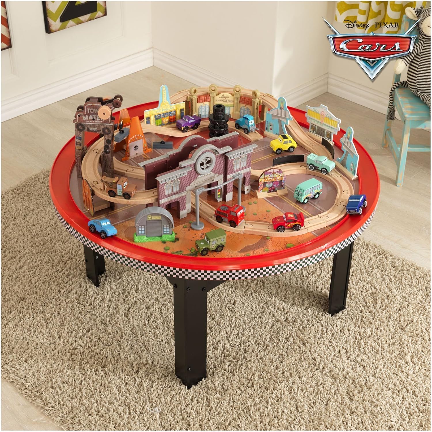 kidkraft lightning mcqueen table
