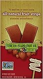 Stretch Island All Natural Fruit Strips, Strawberry, 8-Count Strips, 0.5 Ounces (Pack of 6)