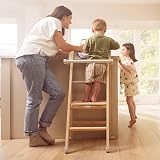 TP Toys Active-Tots Helper Tower Folding Step Stool for Toddlers 50x47x93.5cm view 2