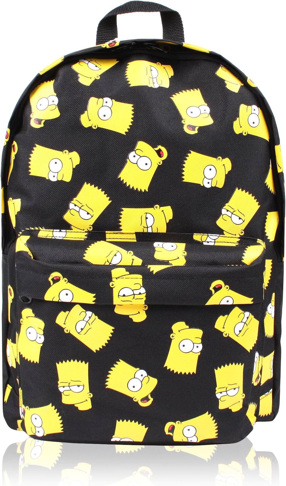 Simpsons Bart Face Children's Backpack, 41 cm, Black