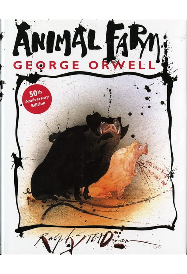 Animal Farm: [Illustrated Edition]: Orwell, George: 9786258196955