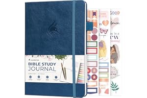 Clever Fox Bible Study Journal – Church Notes Notebook – Note Taking & Journaling Kit – Faith Based Religious Gifts & Accesso