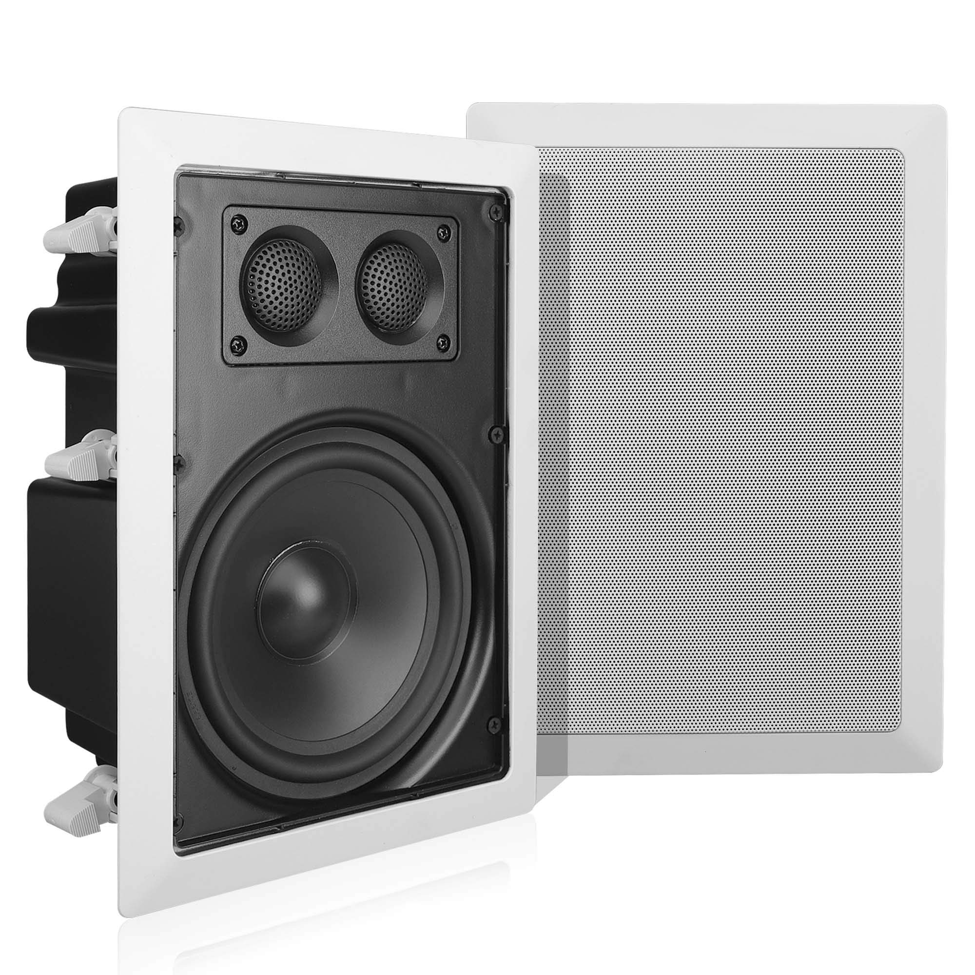 PYLE-Home PDIW67 6.5" Back Enclosed In Wall Speaker