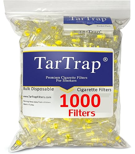 best disposable cigarette filters Amazon.com: TarTrap Disposable Cigarette Filters - Bulk Pack of 600 |  Premium Tar & Nicotine Filters for Cigarettes