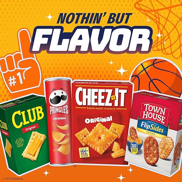 PRINGLES POTATO CRISPS CHIPS, ON-THE-GO SNACKS, SNACK STACKS, VARIETY PACK, 19.3OZ BOX (27 CUPS)​​
