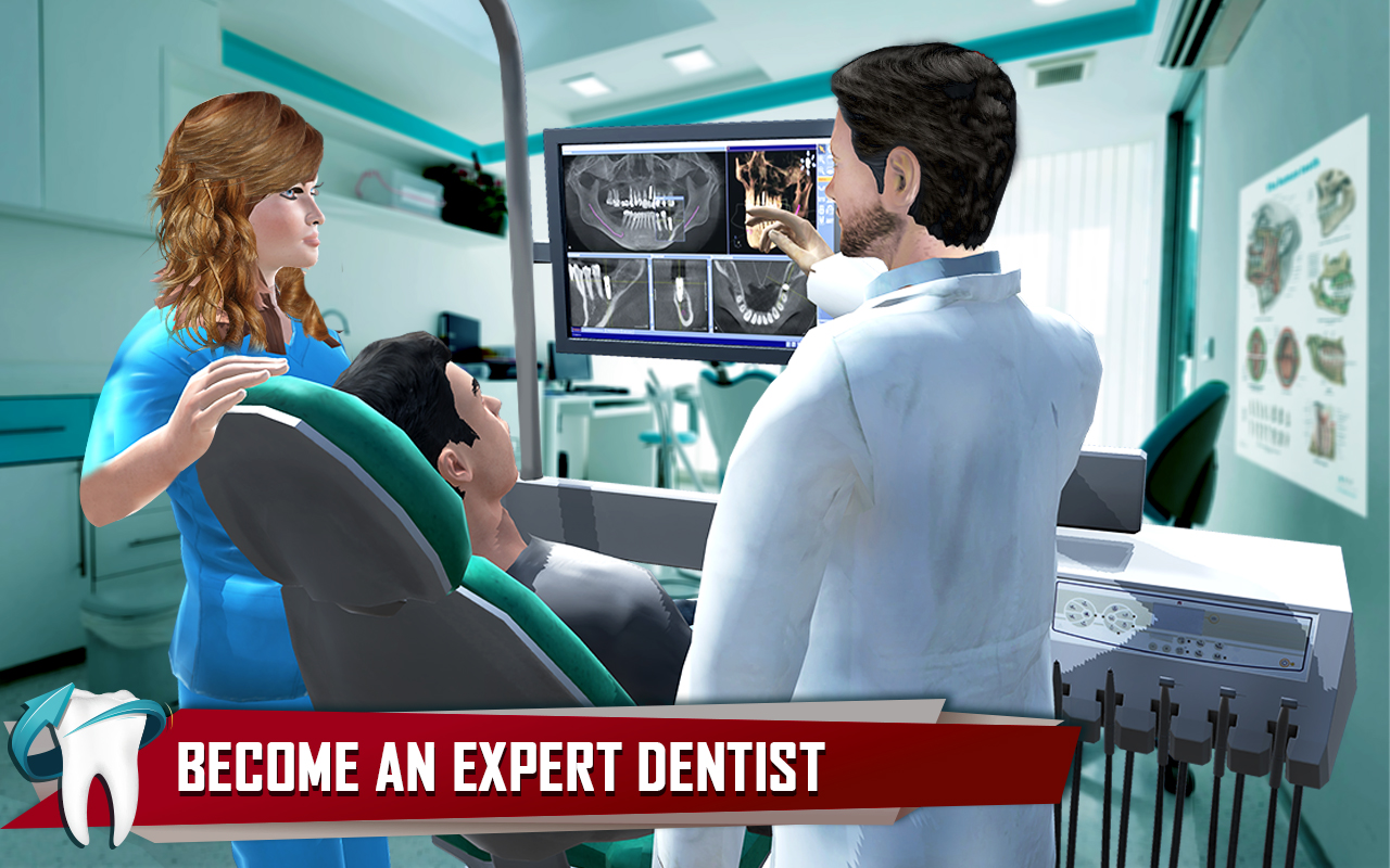 Emergency Dentist Surgery Games Play Dental Surgeon at Dentist Clinic