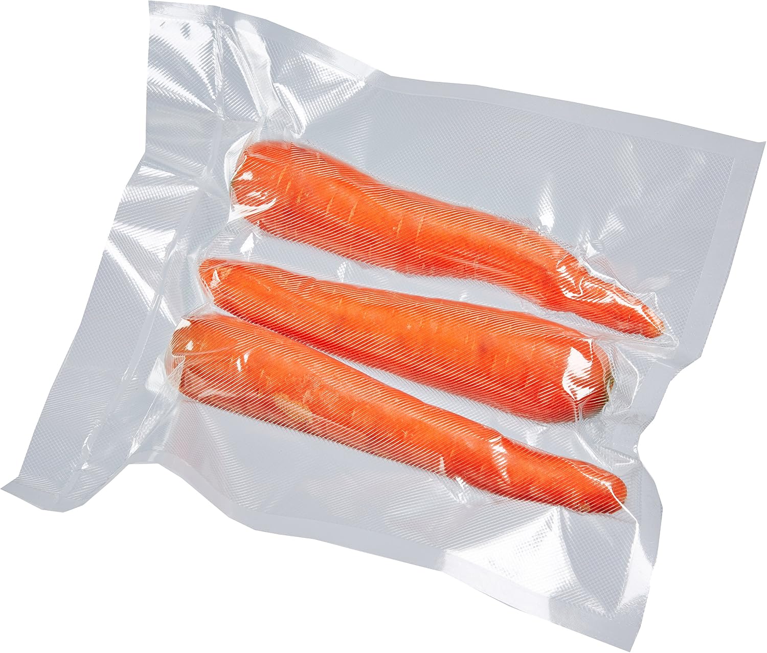Amazon Basics Vacuum Food Sealer Roll, 28 cm x 5 metre, Pack of 2, Clear, 28 cm x 500 cm - Image 3