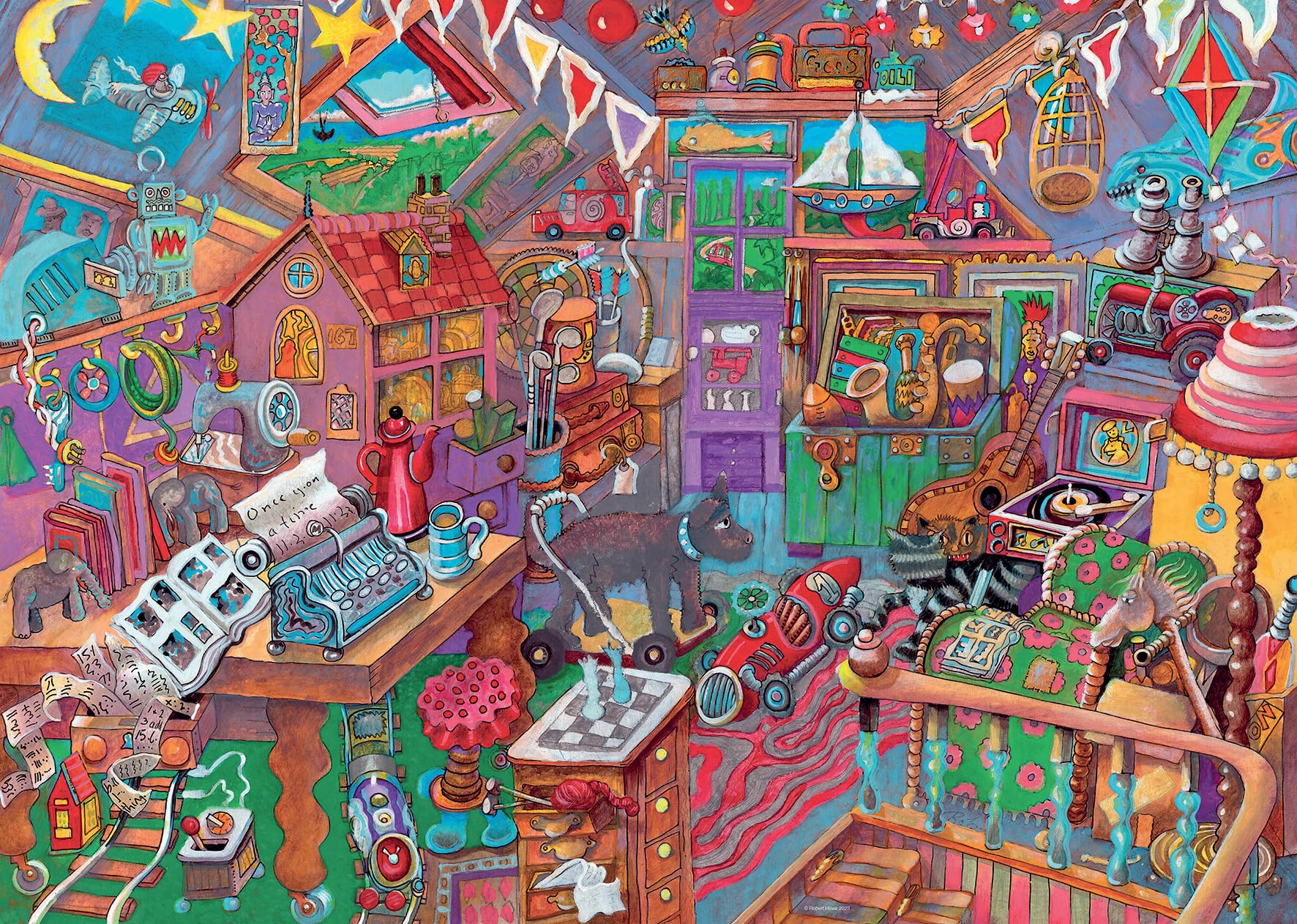 Ravensburger Grandparents’ Hideaway 1000 Piece Jigsaw Puzzles for Adults and Kids Age 12 Years Up