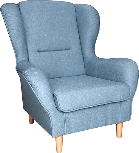 Supellex Ohrensessel/Fernsehsessel Sofia mit Hocker