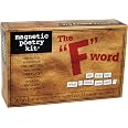 Amazon.com: Magnetic Poetry - F Word Kit - Words for Refrigerator ...