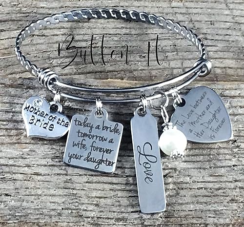 mother in law charm bracelet