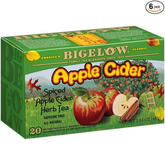 Bigelow Apple cider Spiced Apple cider herb tea - 20 ct (072310010871)